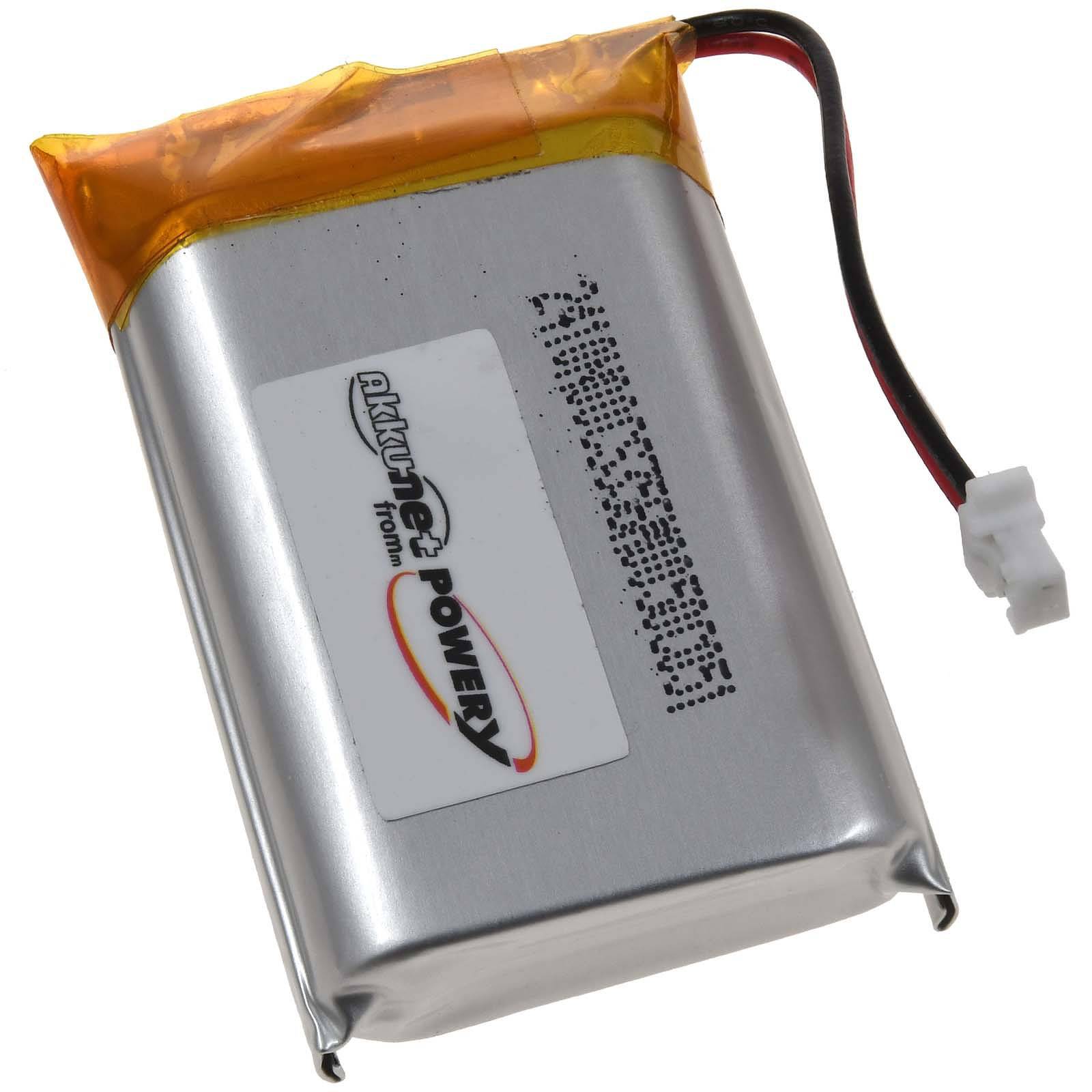 Powery Akku kompatibel mit Sena Typ AHB802540, 3,7V, Li-Polymer