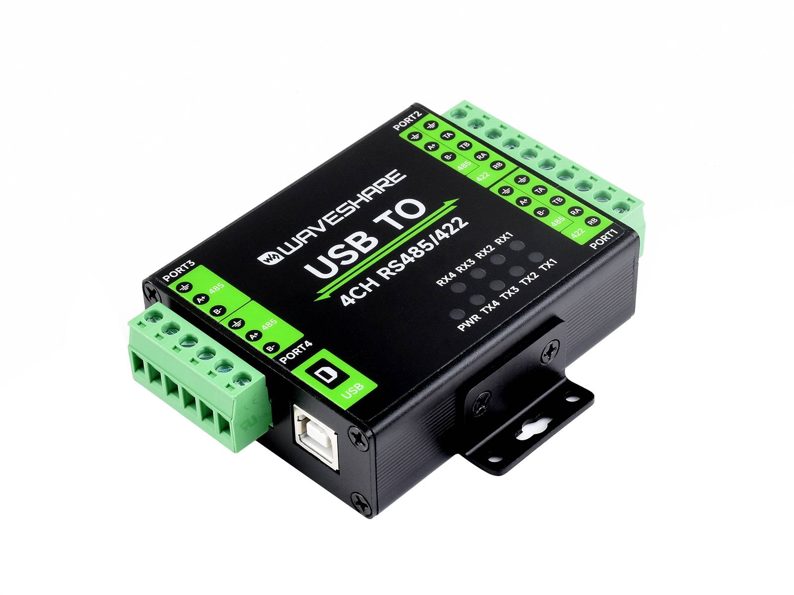 WaveShare Industrial Isolated USB to RS485/422 Converter FT4232HL Chip