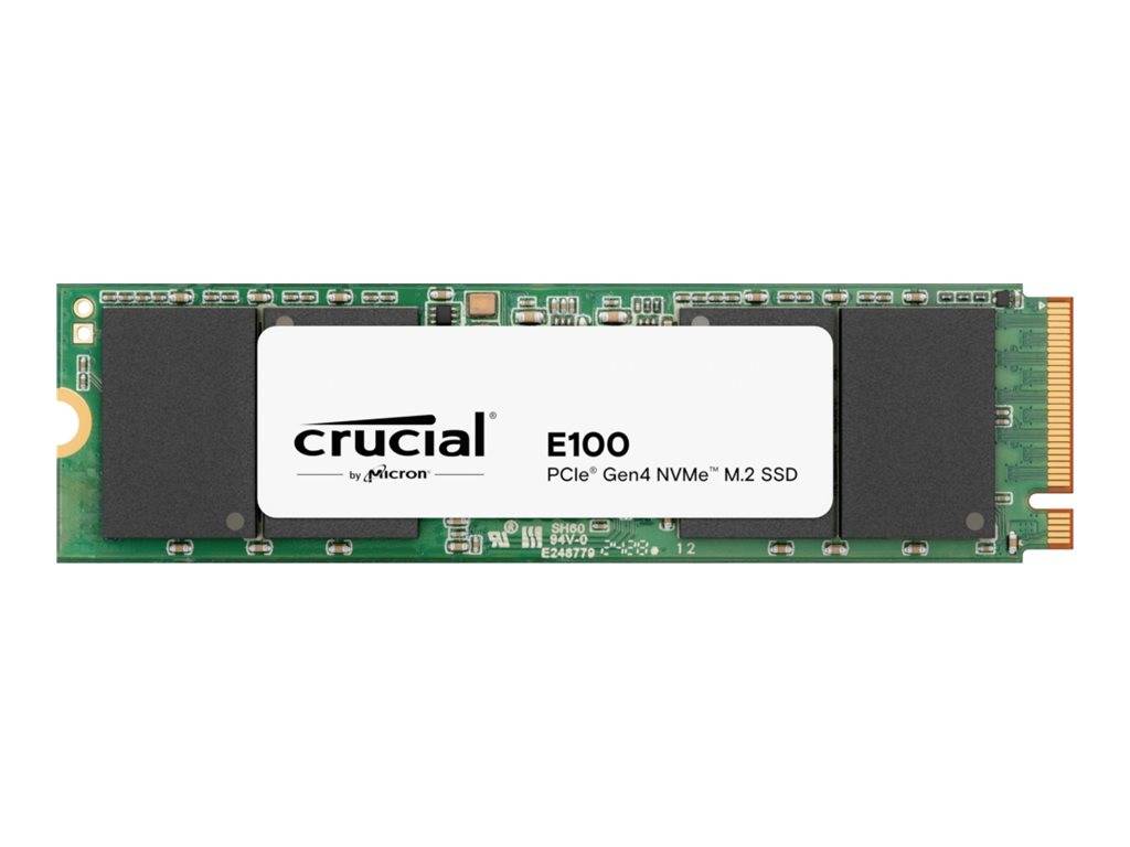 MICRON - Crucial E100 - SSD - 480 GB - intern - M.2 2280 - PCIe 4.0 x4 (NVMe)