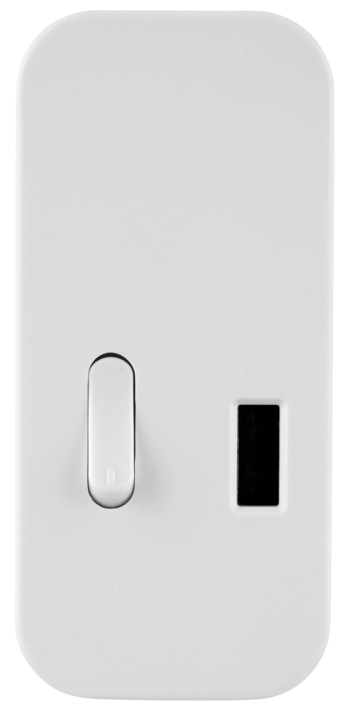 REV Schnur-Zwischenschalter 0033050112, mit USB-A, weiß