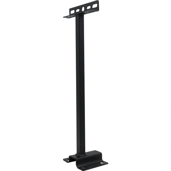 LUXULA Wandhalterung für Fluter, LX900400, 150x500 mm, schwarz LUXULA Wandhalterung für Fluter, LX900400, 150x500 mm, schwarz
