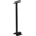 LUXULA Wandhalterung für Fluter, LX900400, 150x500 mm, schwarz LUXULA Wandhalterung für Fluter, LX900400, 150x500 mm, schwarz