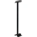 LUXULA Wandhalterung für Fluter, LX900400, 150x800 mm, schwarz LUXULA Wandhalterung für Fluter, LX900400, 150x800 mm, schwarz