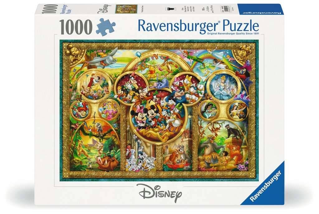 Ravensburger, Die schönsten Disney Themen, 1000 Teile Puzzle
