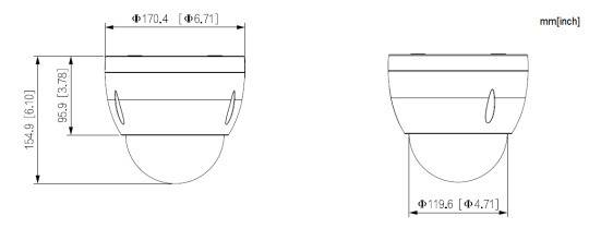 Dahua - SD42216DB-HC - HDCVI - PTZ, - 2 MP/Starlight - 5 ~ 80mm motor. Objektiv - kein IR - 25fps@1080P - DC12V 3A - IP
