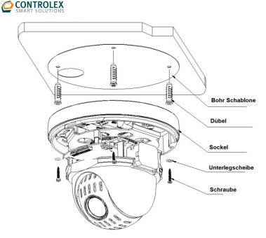 Dahua - SD42216DB-HC - HDCVI - PTZ, - 2 MP/Starlight - 5 ~ 80mm motor. Objektiv - kein IR - 25fps@1080P - DC12V 3A - IP