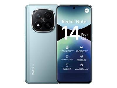 Xiaomi Redmi Note 14 Pro+ 256GB DS Blue 6.7 EU 5G (8GB) Android Multimedia-Technik Smartphones