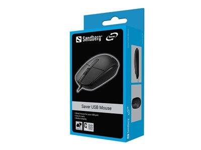 SANDBERG Saver USB Mouse Eingabe / Ausgabe Mäuse & Tastaturen