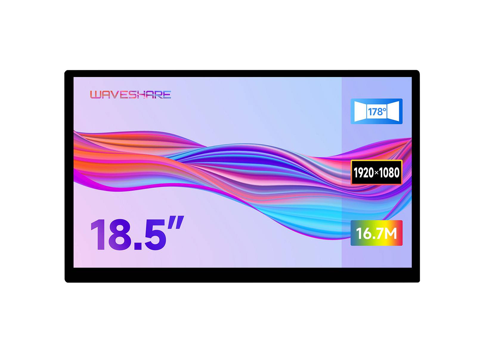 WaveShare 18.5inch Capacitive Touch Display 1920x1080 Raspberry Pi Jetson Nano