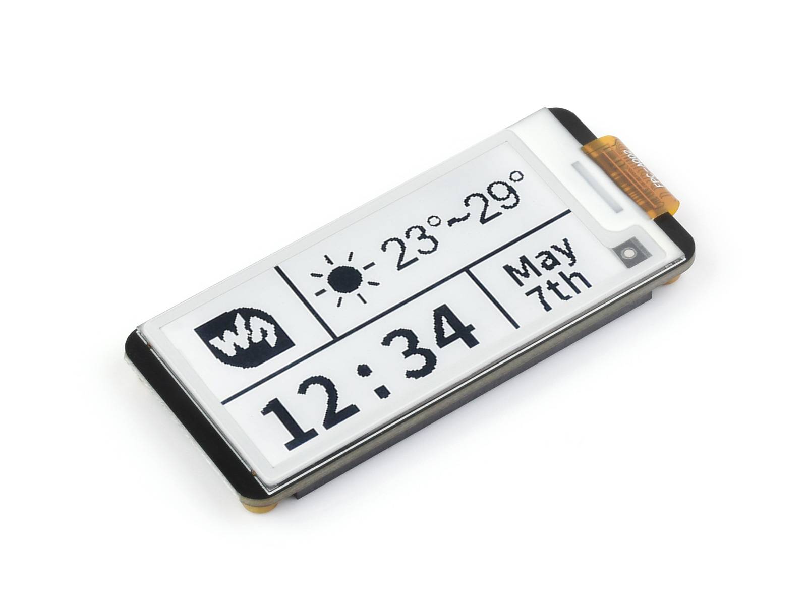 WaveShare 2.13inch E-Paper HAT+ for Raspberry Pi 250x122 SPI Interface