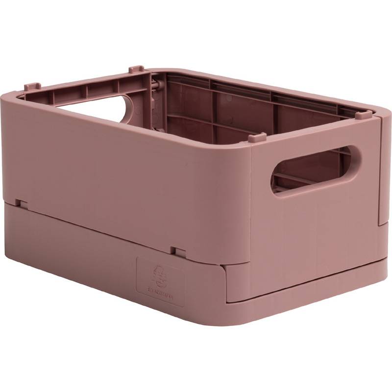EXACOMPTA Aufbewahrungsbox Smart Case Mini, altrosa