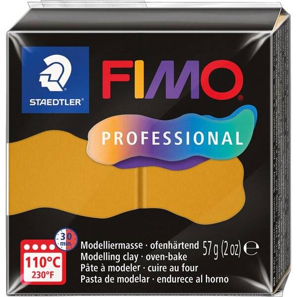 Modelliermasse Fimo professsional 57g ocker