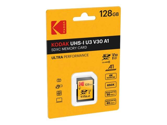 EMTEC Kodak - Flash-Speicherkarte - 128 GB - UHS Class 3 / Class10