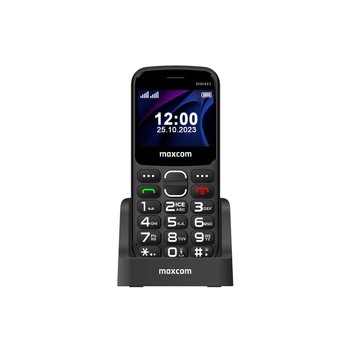 Maxcom Comfort MM443 4G Seniorenhandy mit großem Display und SOS-Taste