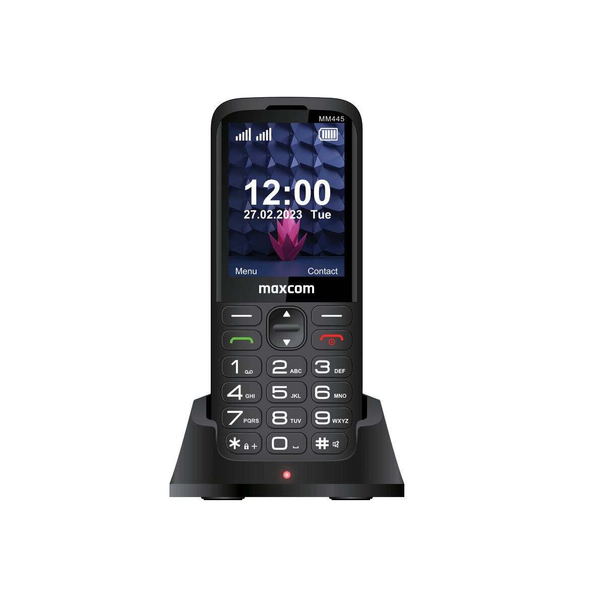 Maxcom Comfort MM445 4G Seniorenhandy mit großem Display, SOS-Taste und 4G-Konnektivität