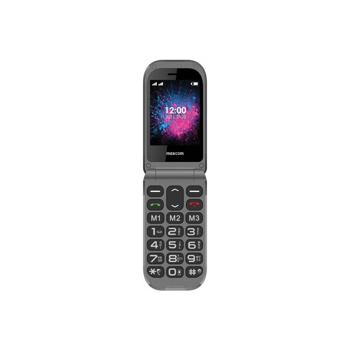 Maxcom Comfort MM827 4G Klapphandy mit großem Display, SOS-Taste und 4G-Konnektivität