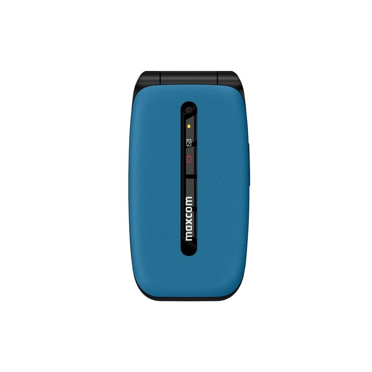 Maxcom Comfort MM828 4G Blau Klapphandy mit großem Display, SOS-Taste und 4G-Konnektivität