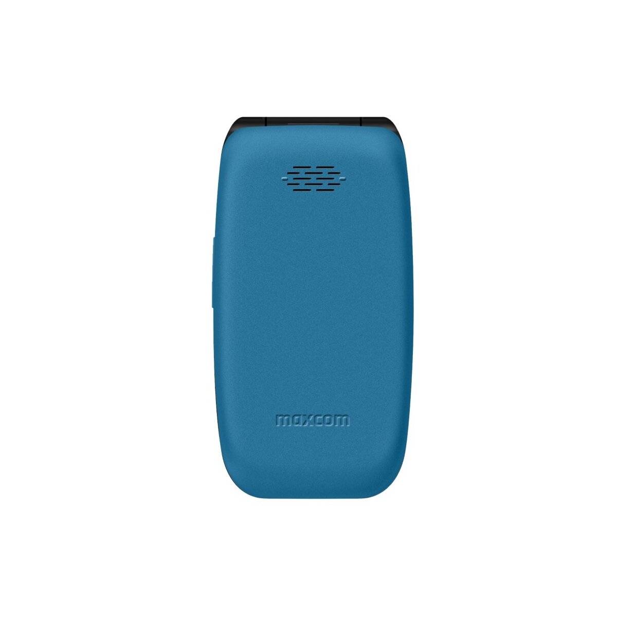 Maxcom Comfort MM828 4G Blau Klapphandy mit großem Display, SOS-Taste und 4G-Konnektivität