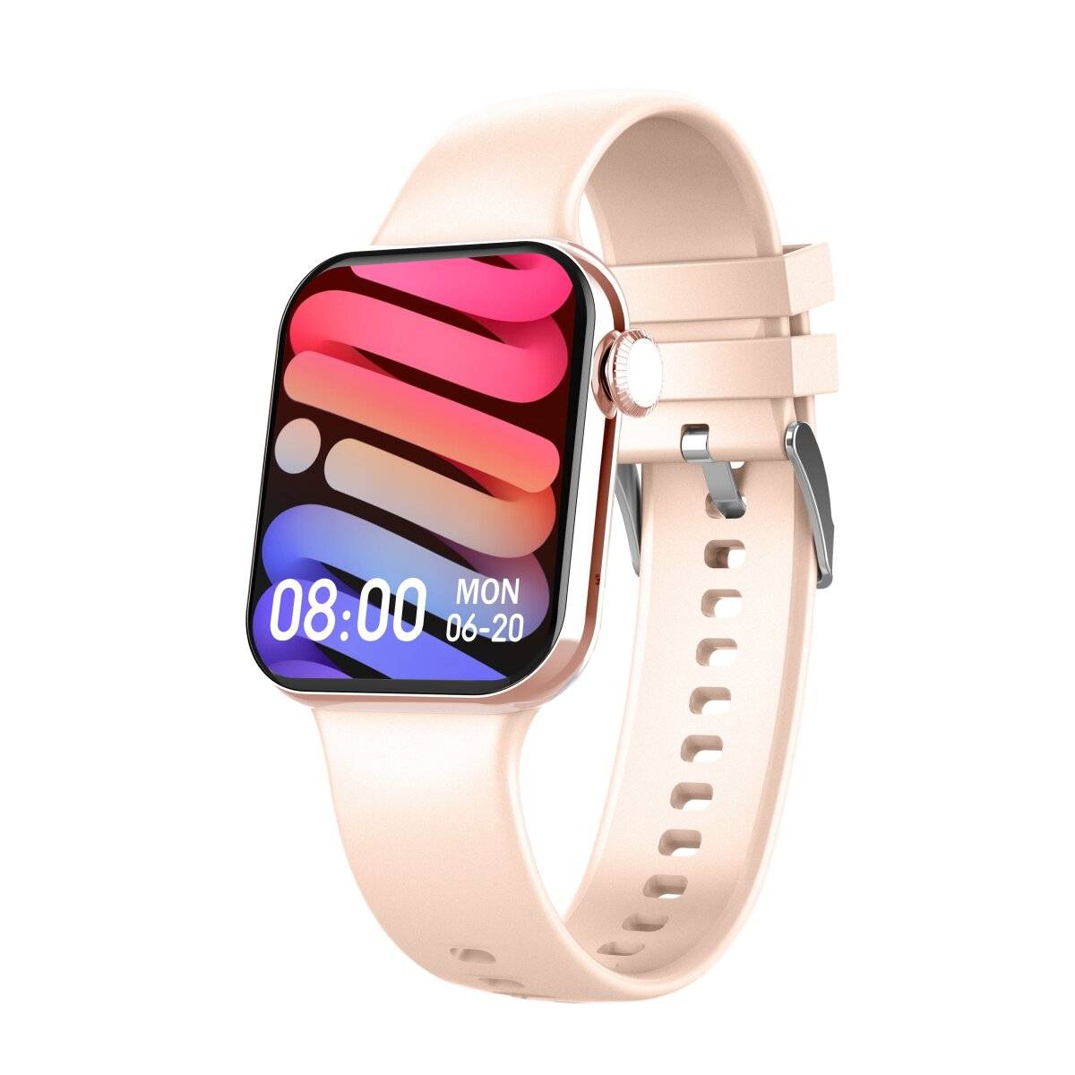 Maxcom FW26 Oxygen Pro Pink  Vielseitige Smartwatch mit 1,86 Zoll IPS-Display und umfassenden Gesundheitsfunktionen