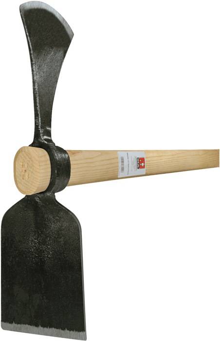 Wiedehopfhacke IDEAL geschmiedet,m.Eschenstiel G.1800g IDEAL