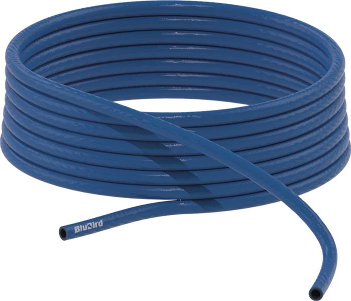 Druckluftschlauch BluBird ID 9,5mm AD 15,5mm L.50m blau RIEGLER