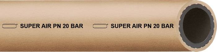 Ku.Pressluftschlauch SUPER AIR ID 8,0mm AD 13,0mm L.50m Beige TEGUMA