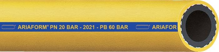 Pressluft-/Wasserschlauch ARIAFORM®/YELLOW ID 13,0mm AD 23,0mm L.40m Gelb TEGUMA