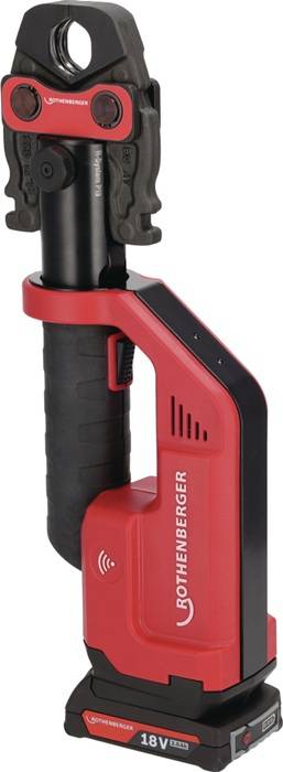 Akkupressm. ROMAX Compact III SET SV AMP 19 kN 15-28mm Pressbacken,1X2Ah,EU