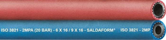 Zwillingsschlauch SALDAFORM® Wandst.3,5mm AD 13,0mm L.50m TEGUMA