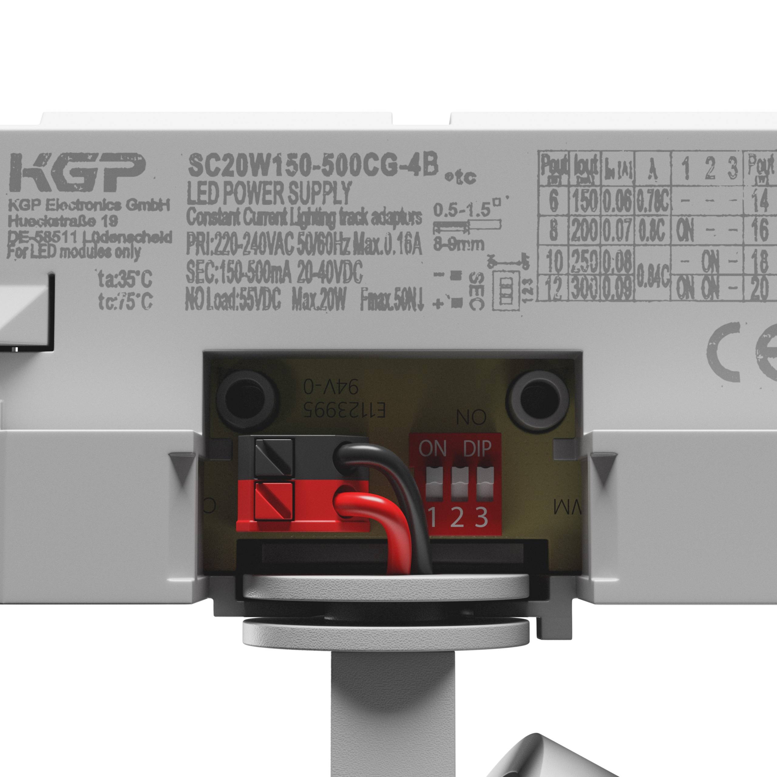 Spectrum LED 3-Phasen Stromschienenstrahler ARTEMIDA MINI 6,5-20W 600-1700lm weiß 36°/60° 230V IP20 Warm 3000K