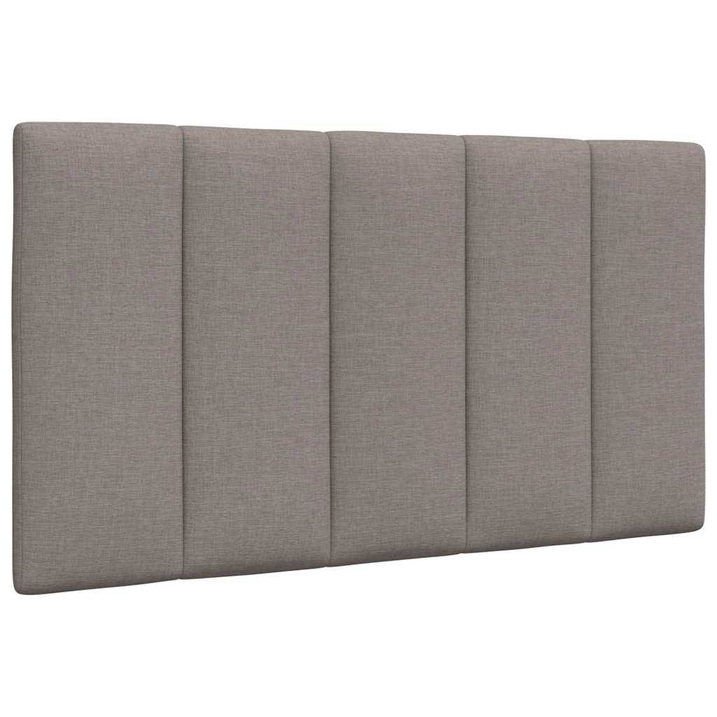 vidaXL Kopfteil-Kissen "Hanko" Taupe 80 cm Stoff