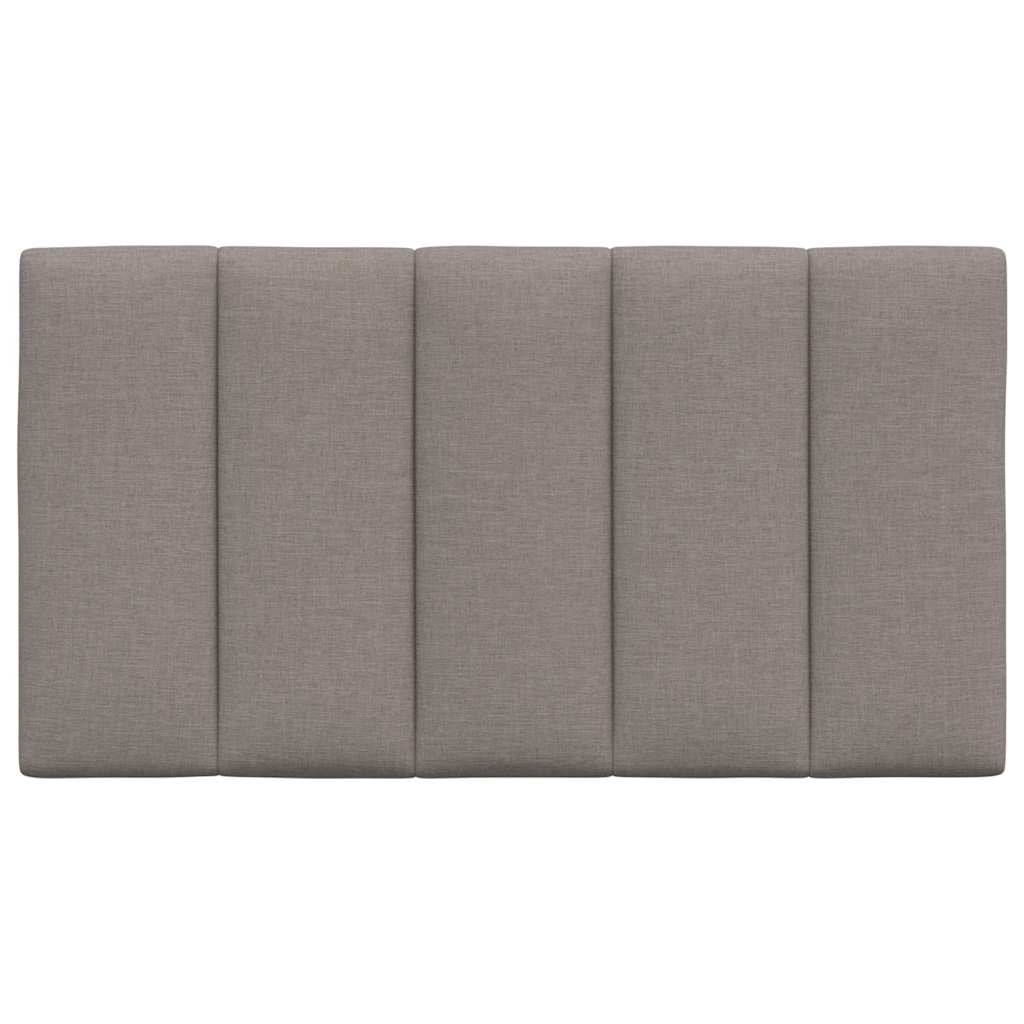 vidaXL Kopfteil-Kissen "Hanko" Taupe 80 cm Stoff
