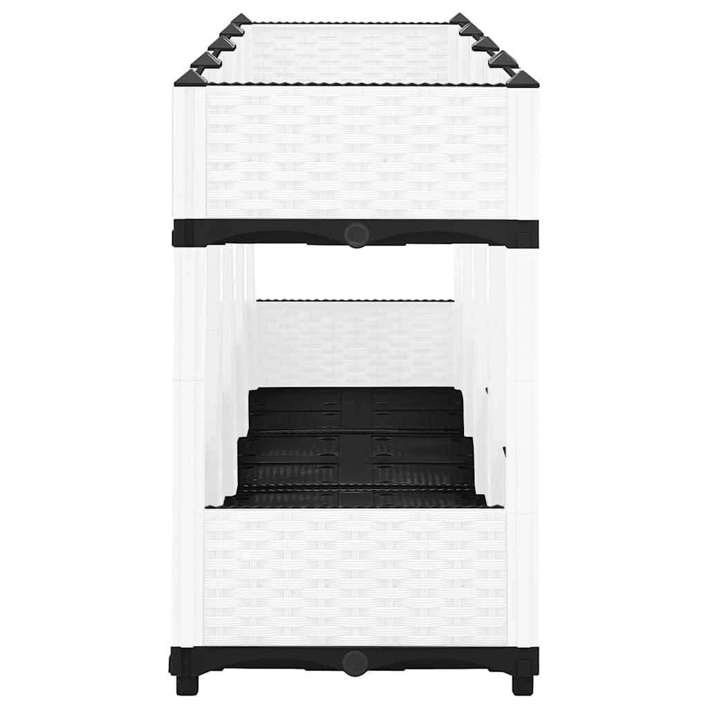 vidaXL Hochbeet 160x40x71 cm Polypropylen