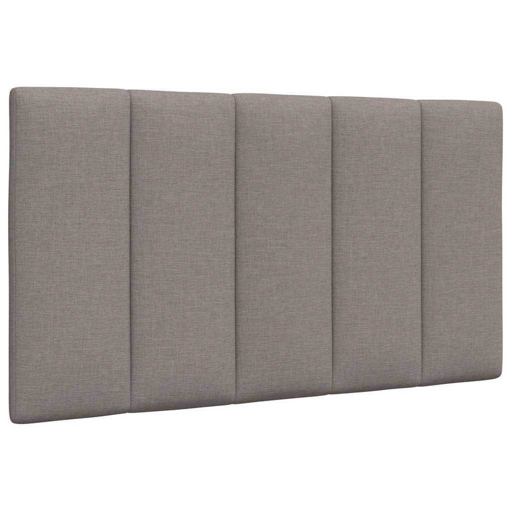 vidaXL Kopfteil-Kissen Taupe 90 cm Stoff