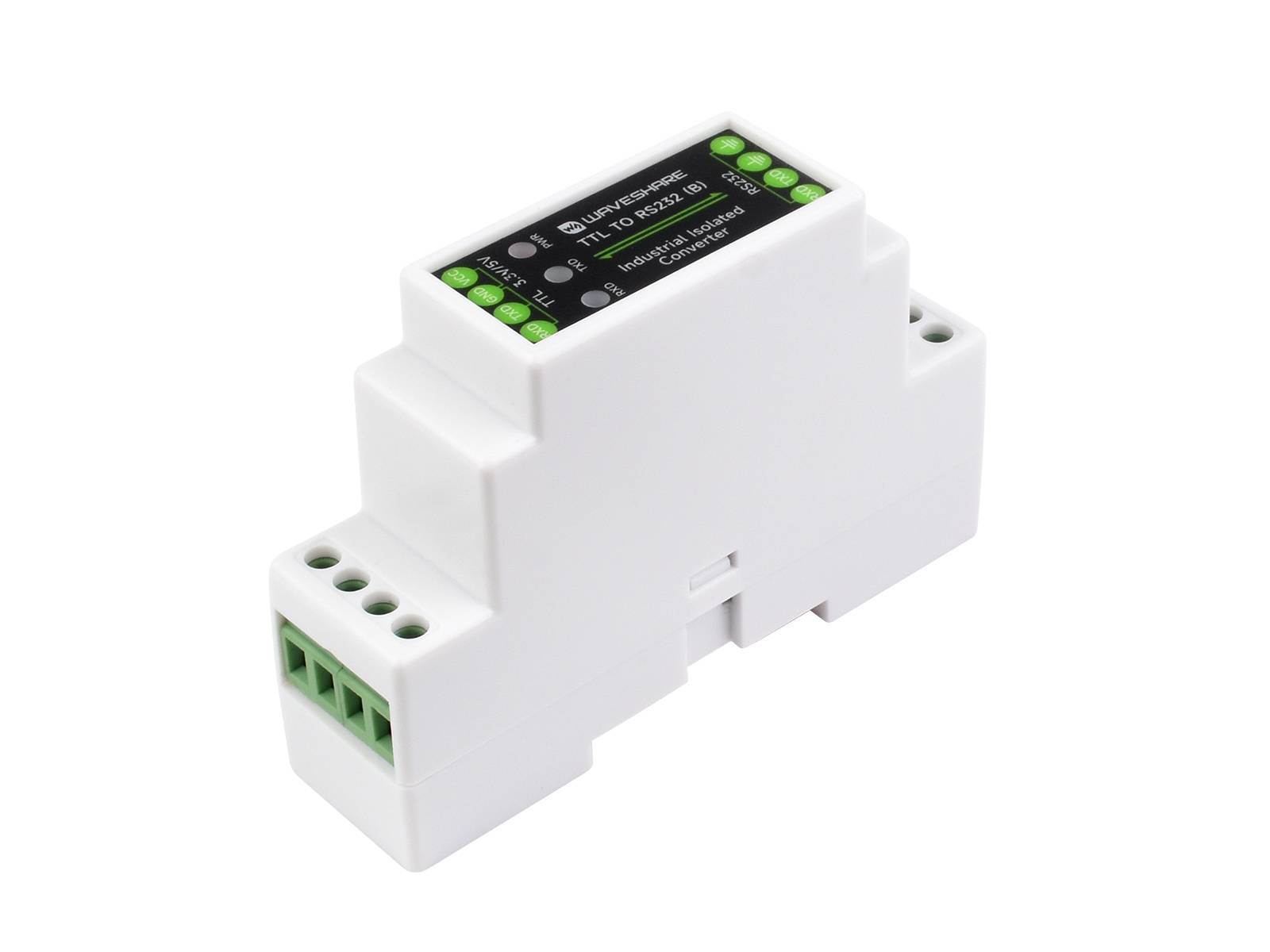 WaveShare Rail-mount TTL to RS232 Galvanic Isolated Converter
