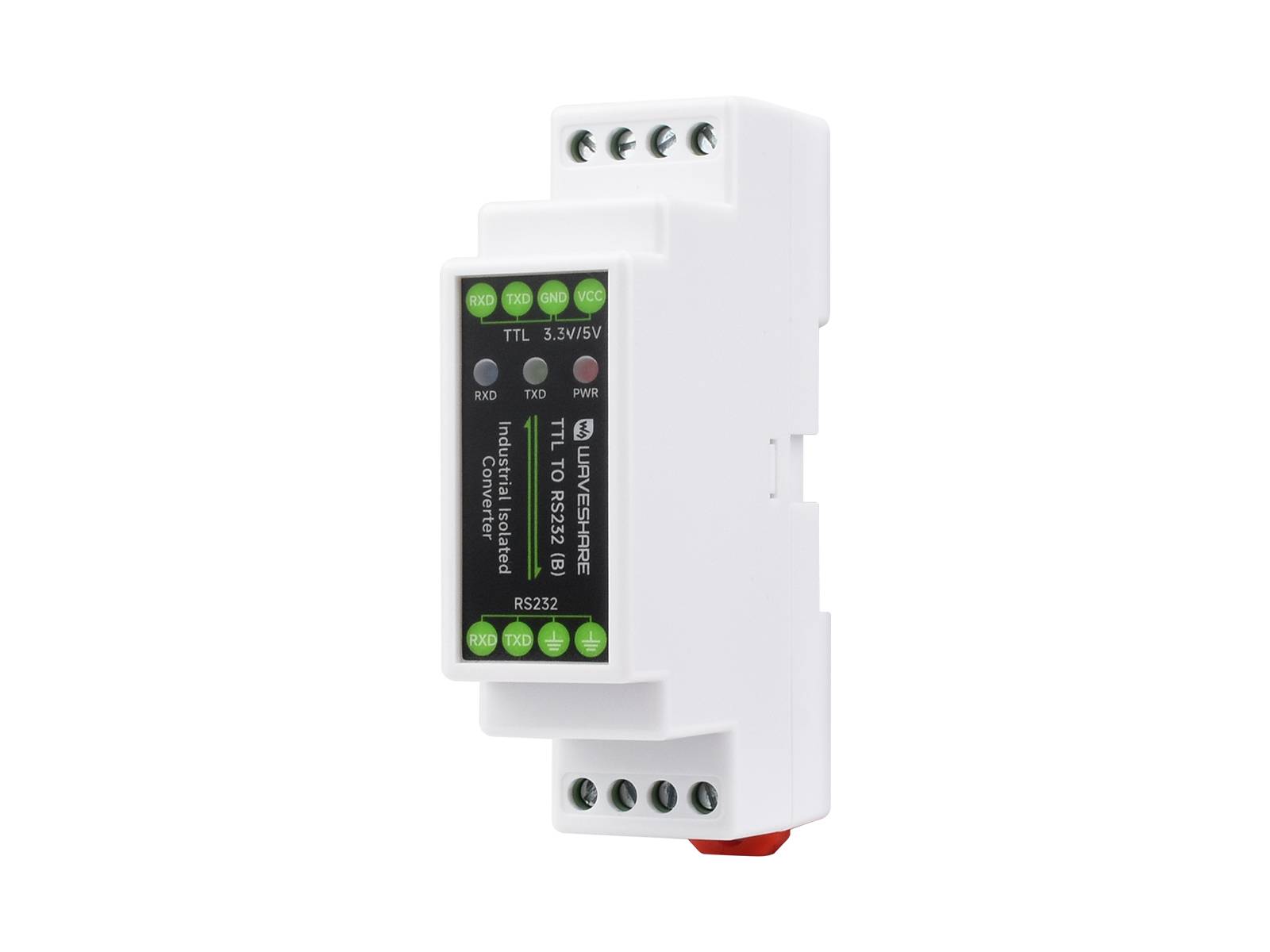 WaveShare Rail-mount TTL to RS232 Galvanic Isolated Converter