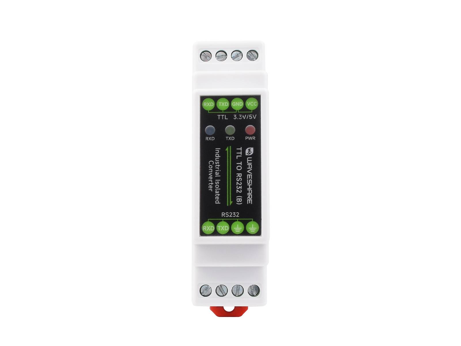 WaveShare Rail-mount TTL to RS232 Galvanic Isolated Converter