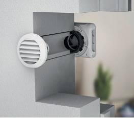 ALD-Set feuchtegeführt für die Wand ZUWAH G von Aereco - 110148