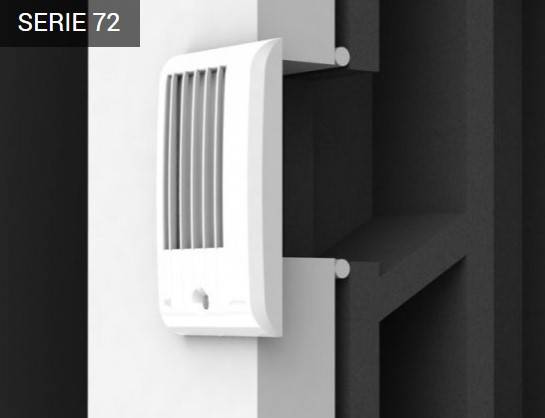 Abluftelement für freie Lüftung AHFSO 72 von Aereco - 140019