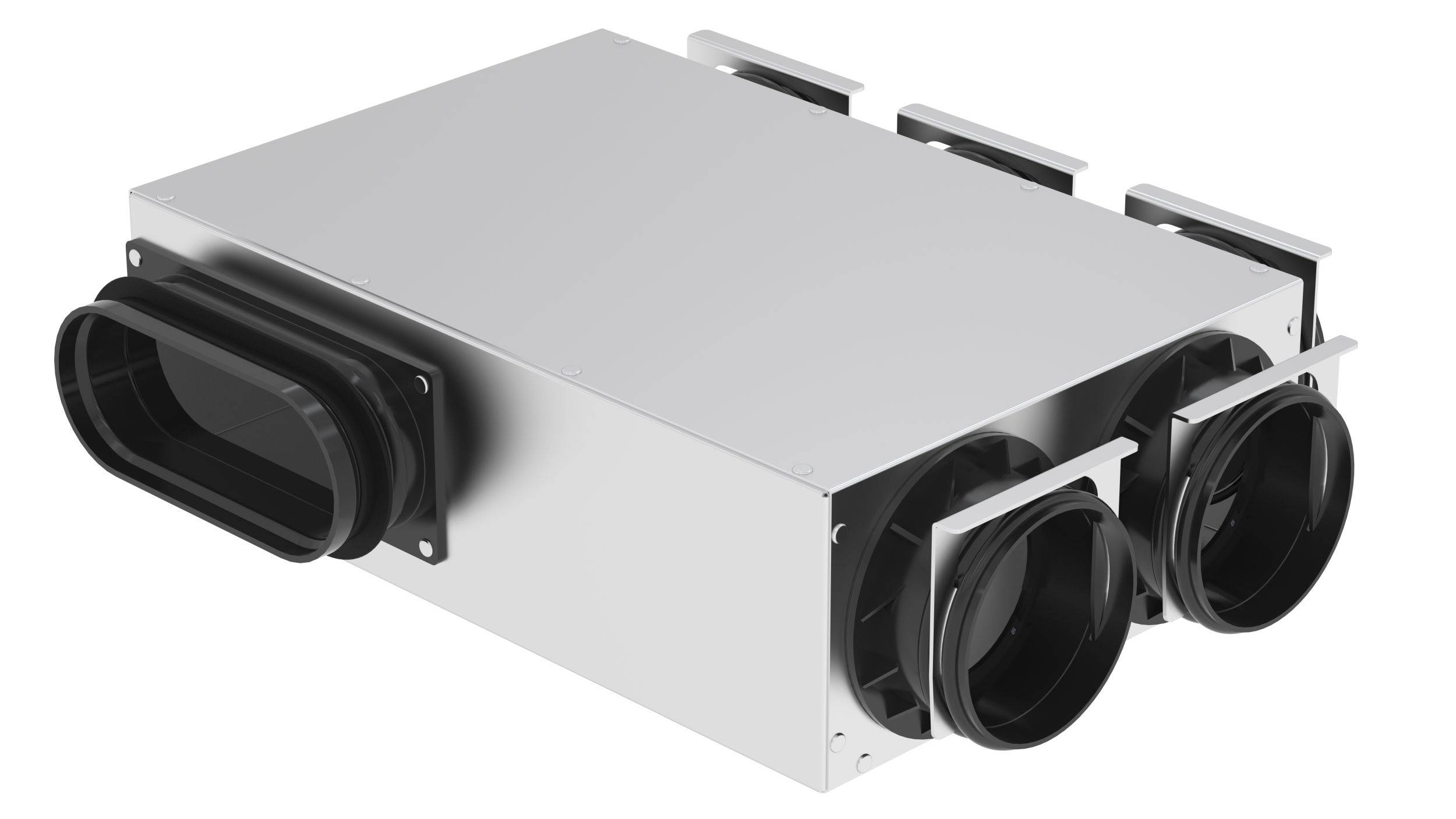 Verteiler CK150 5 x DN75 ComfoCube inkl. Fixierschiebern, verzinkter Stahl von Zehnder - 990323076