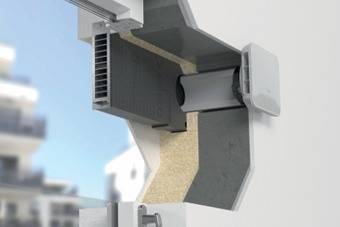 ALD-Set feuchtegeführt für die Wand / La ZUWAH EPP Slim Standard Plus von Aereco - 110195