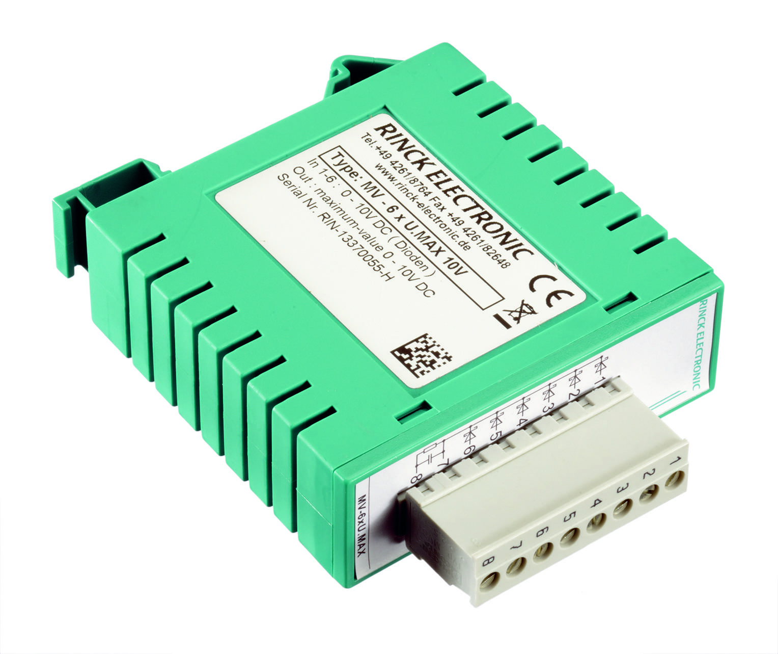 Maximalwertmodul Maximalwerterfassung, bis zu 6 Sensoren von Zehnder - 528007270