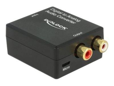 DELOCK Konverter Audio Digital > Analog HD Bu > Bu Multimedia-Technik