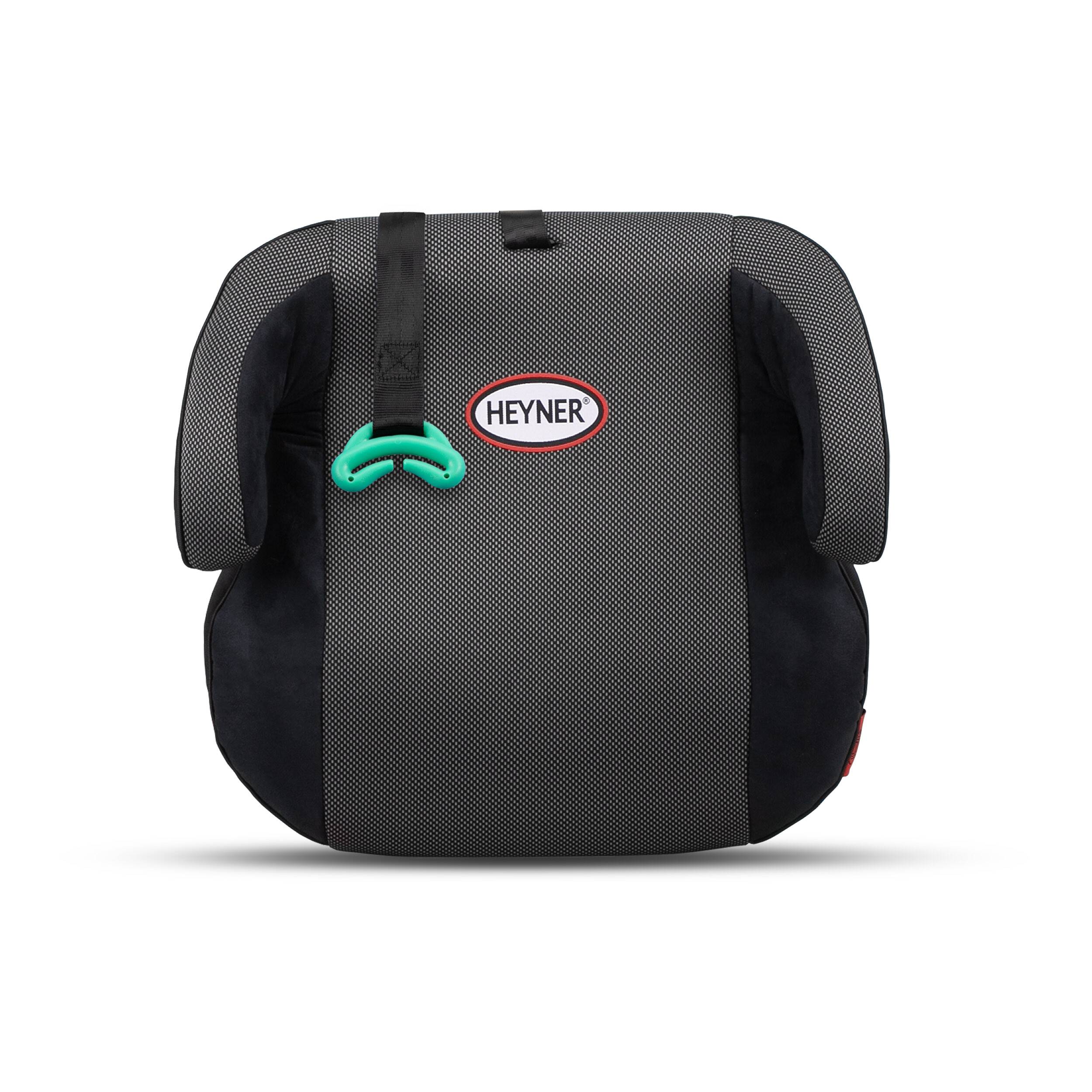 HEYNER® Kids Sitzerhöhung Kindersitz Autokindersitz ohne ISOFIX Autositz Norm R129 I-Size Sitzschale kompakt und leicht