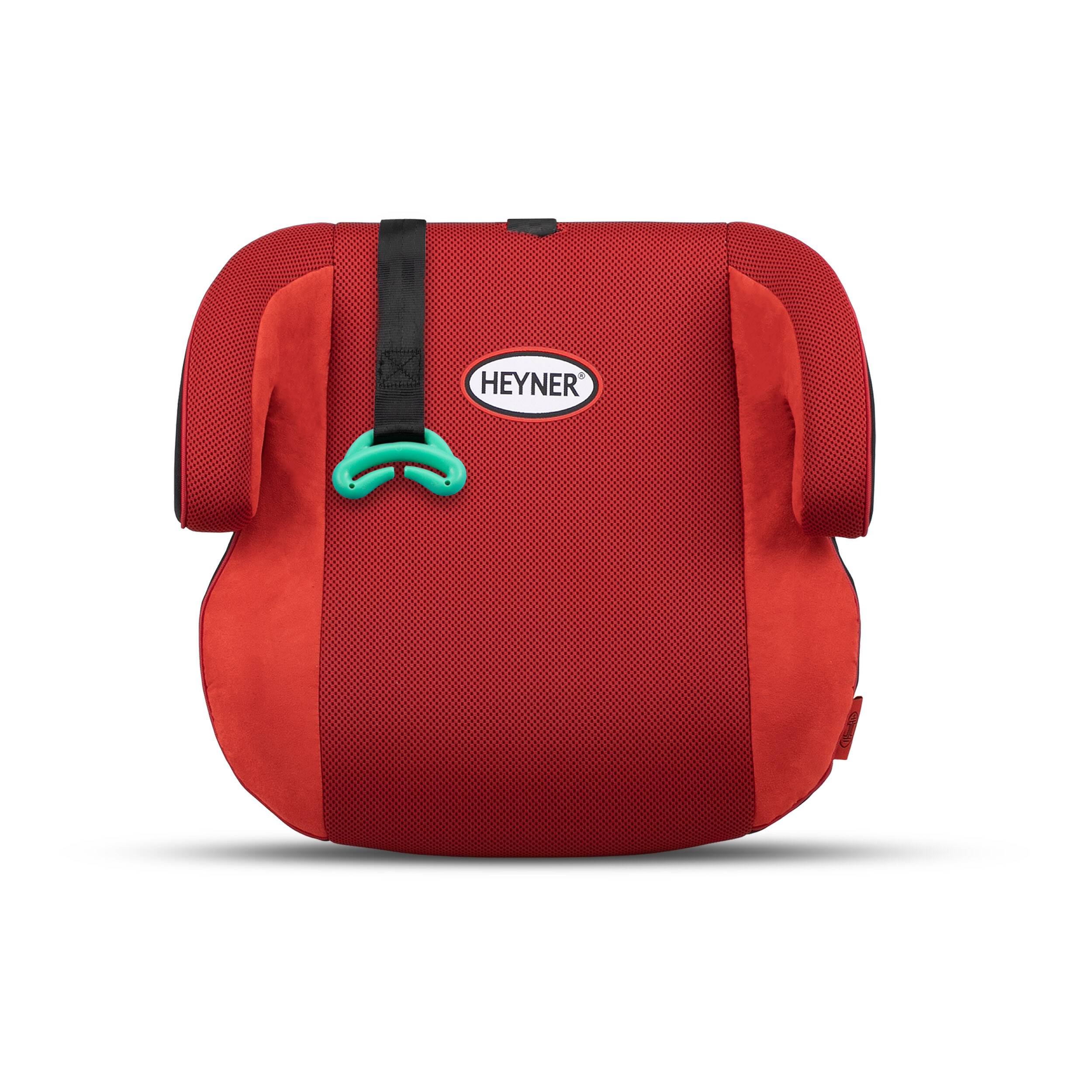 HEYNER® Kids Sitzerhöhung Kindersitz Autokindersitz ohne ISOFIX Autositz Norm R129 I-Size Sitzschale kompakt und leicht