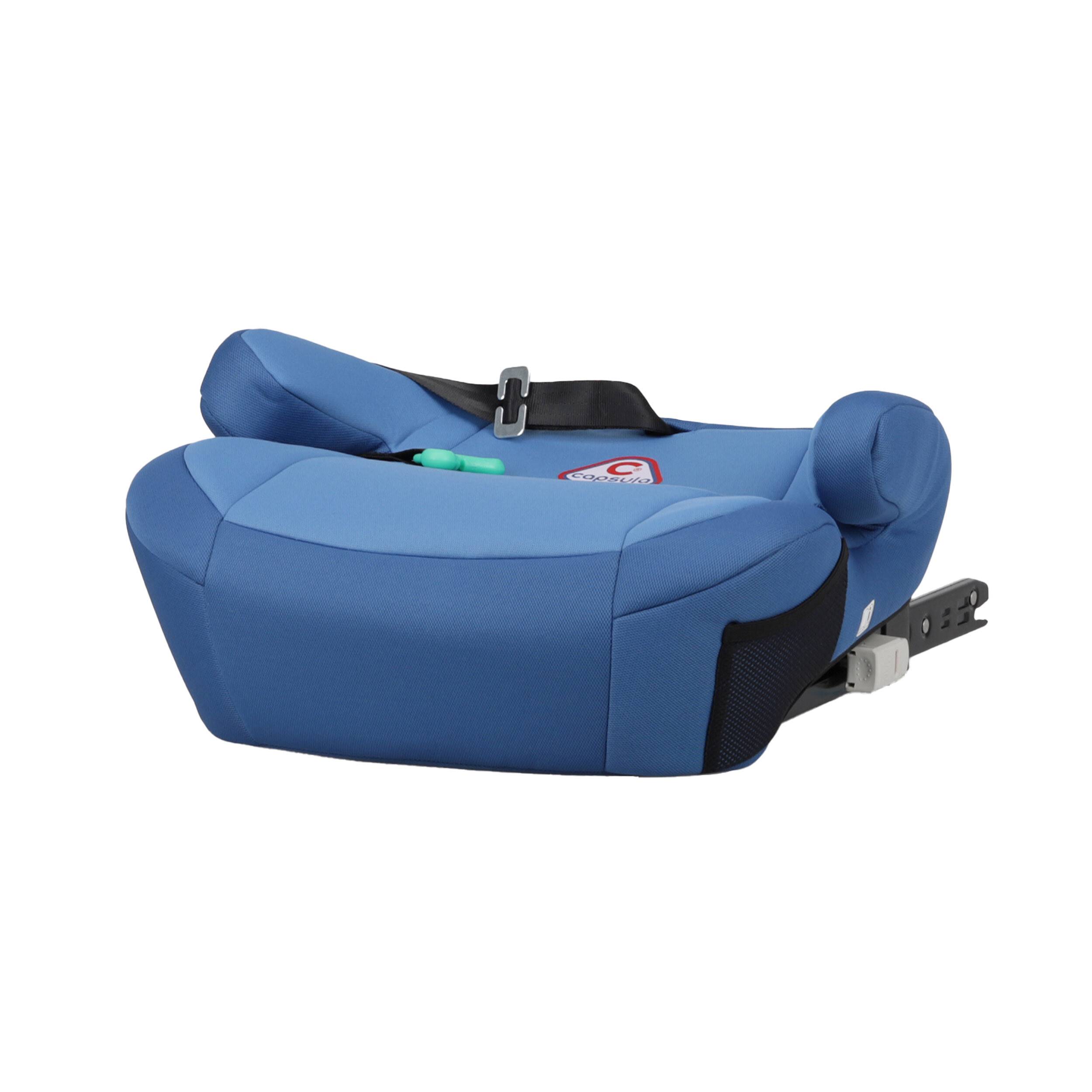 capsula® Sitzerhöhung Kindersitz Autokindersitz mit ISOFIX Autositz Norm R129 I-Size Sitzschale kompakt und leicht