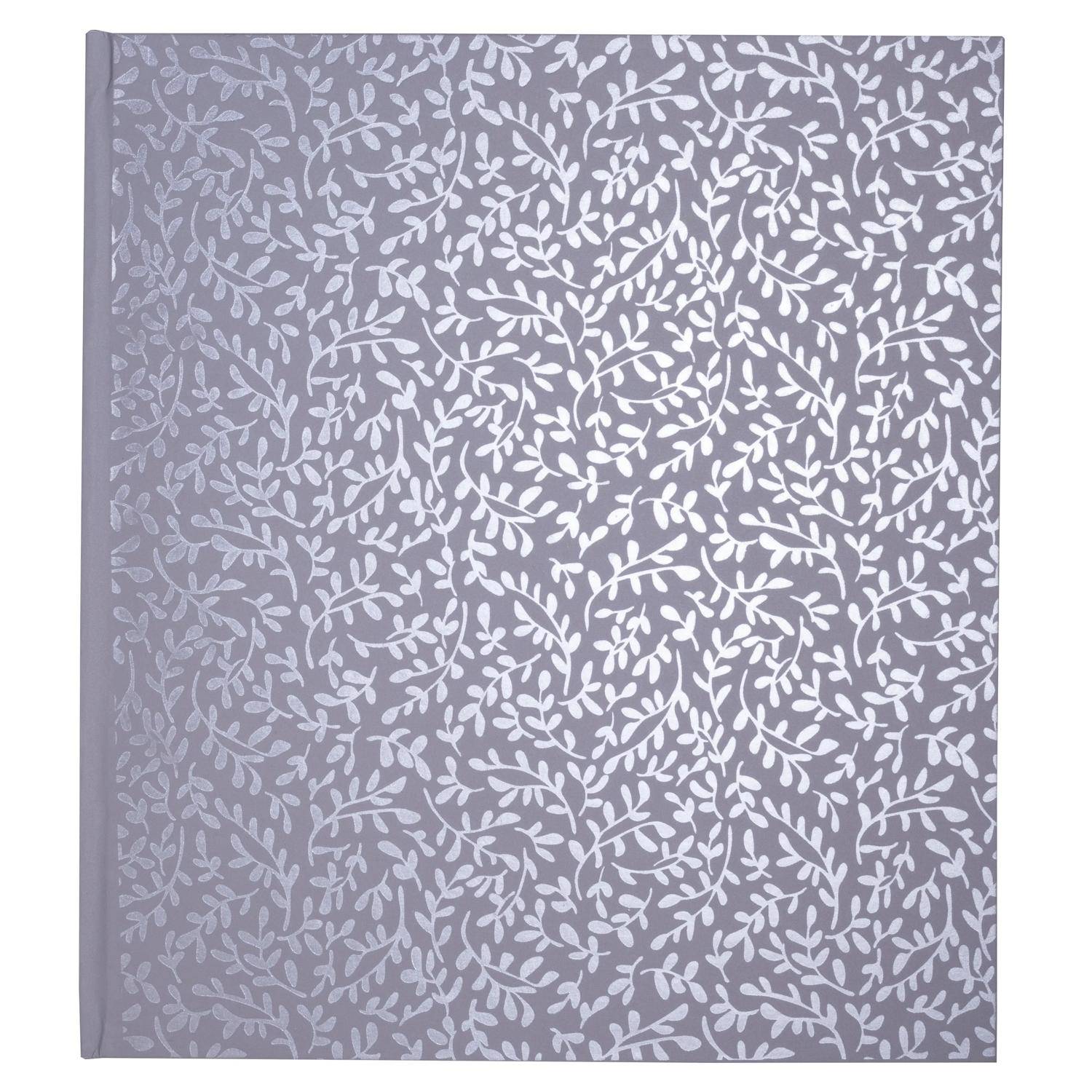Exacompta Fotoalbum, 60 Seiten weiß, 29x32 cm, AutentiK - Blaugrau - 16365E