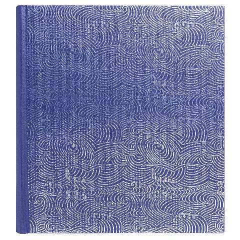 Exacompta Fotoalbum, 60 Seiten schwarz, 29x32 cm, Japan - Blau - 16302E