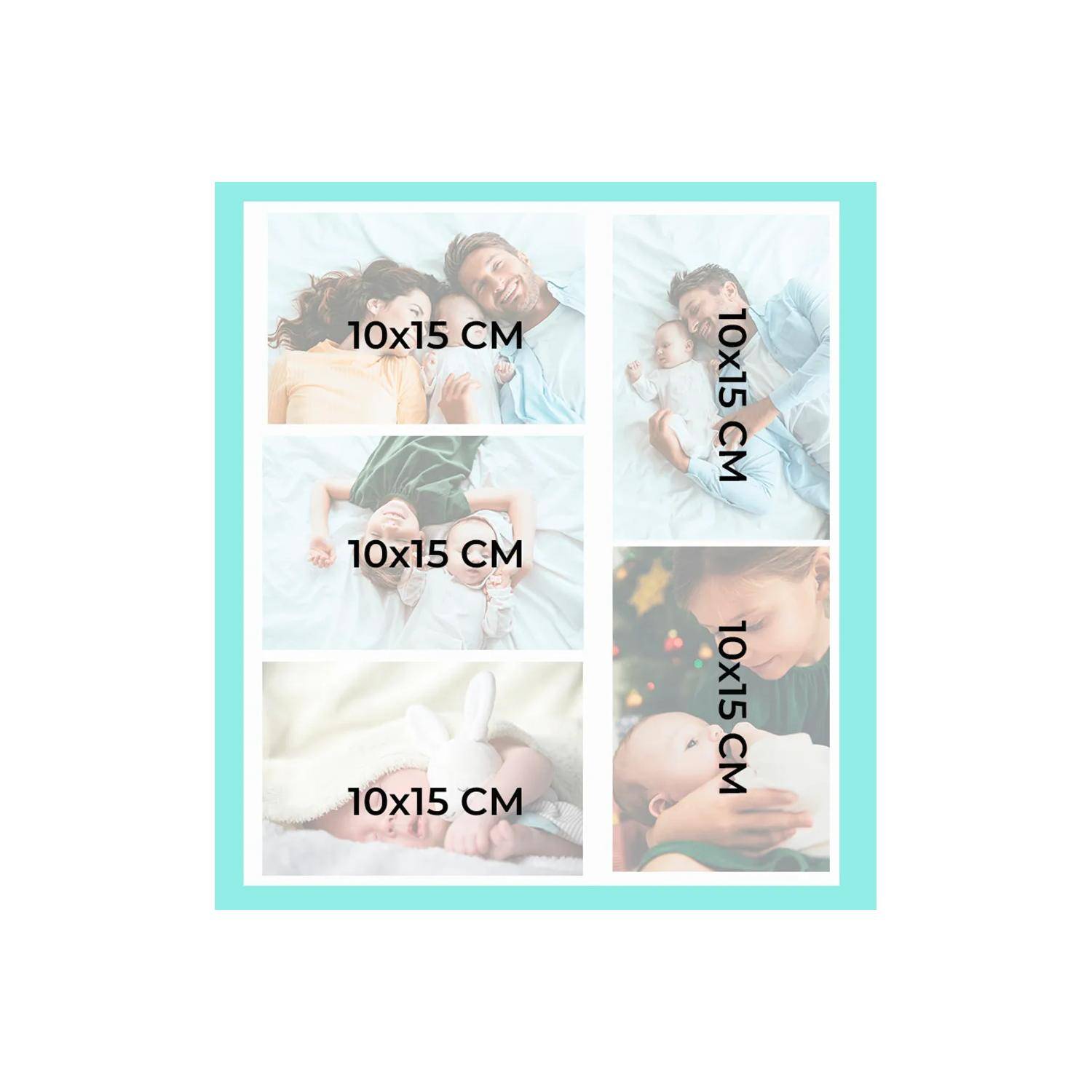 Exacompta Spiralfotoalbum 60 Seiten/30 Bl schwarz, 29x32 cm, Nachtblau 16008E