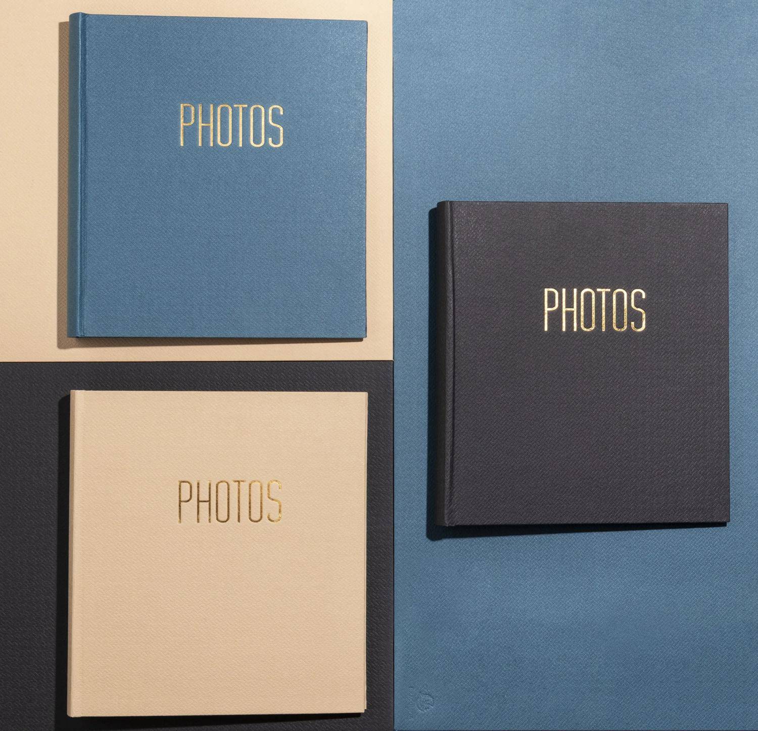 Exacompta Fotoalbum, 60 Seiten schwarz, 29x32 cm, OfficeByMe - Schwarz - 15601E